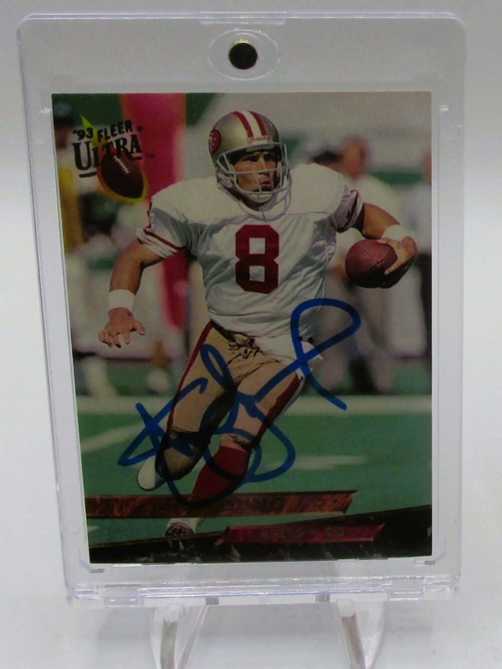 Steve Young Signed Card With COA (PC484863) (49ers)
